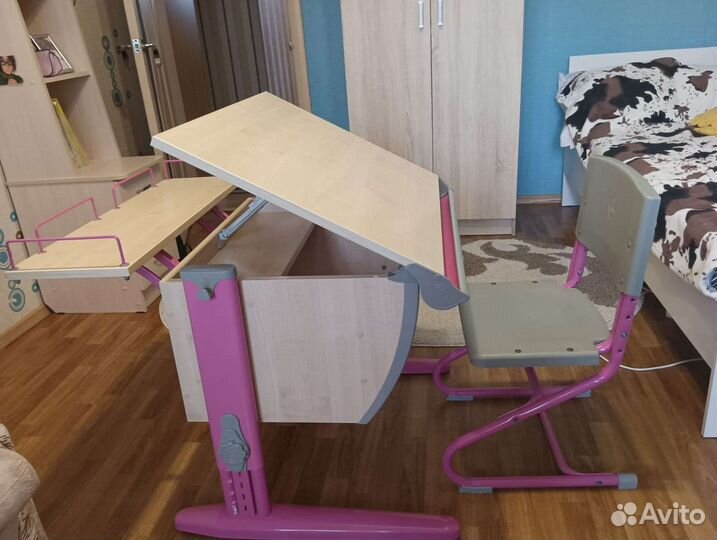 Растущая парта и стул