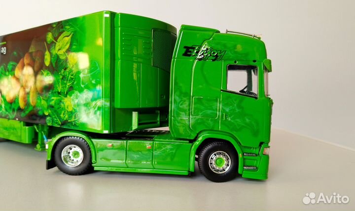 1/50 Scania Muller Azmoos рефрижератор Tekno