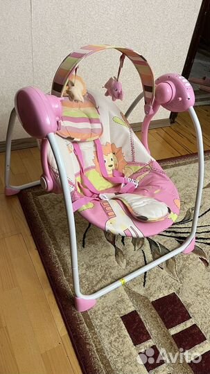 Детские электрические качели Babyton