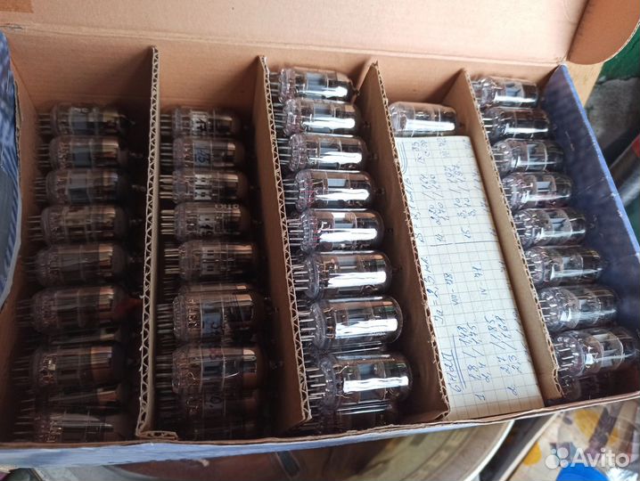 Радиолампы импортные и отечественные много разных