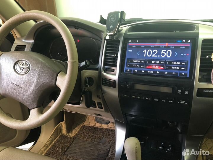 Магнитола Toyota Land Cruiser Prado 120 Android