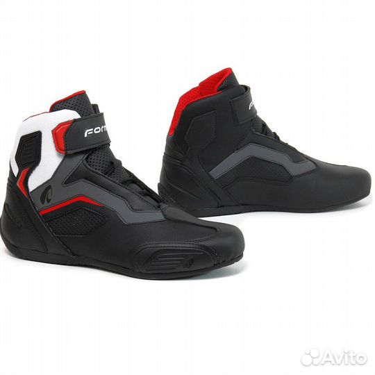Мотоботы Forma Stinger-Flow black-white