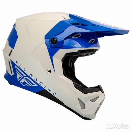 Эндуро Мотошлем FLY racing formula CP Slant Blue