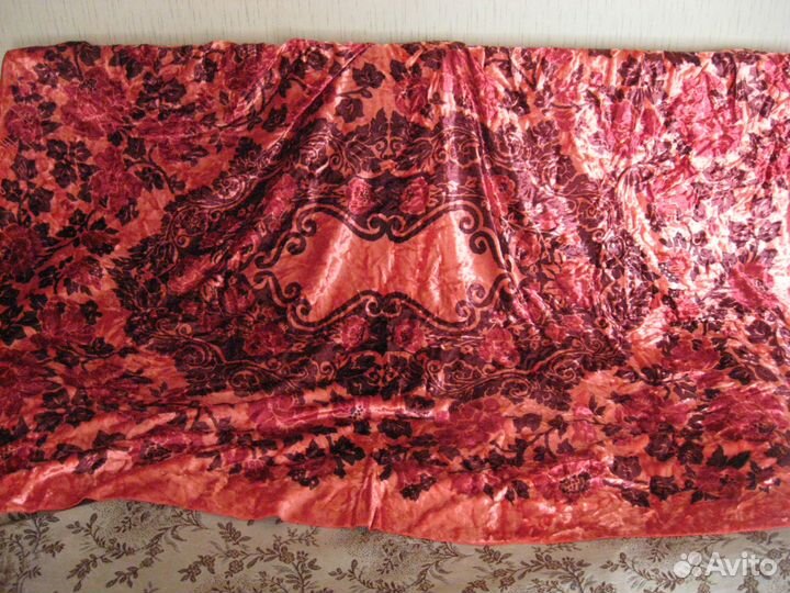 Скатерть /Покрывало, плюш /бархат пр-о СССР
