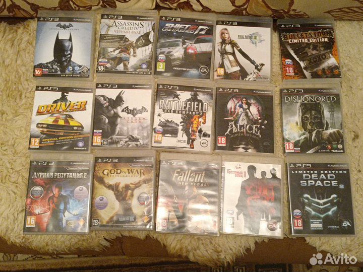 Игры PS2 ps3 blu ray ps4 blu ray
