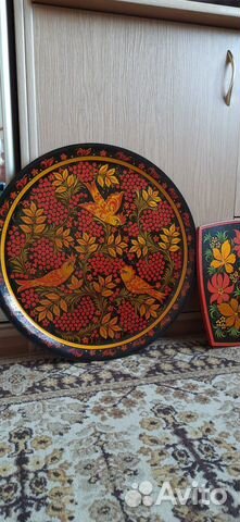 Панно настенное с росписью 