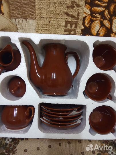 Сервиз кофейный новый