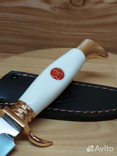 Нож финка нквд белый