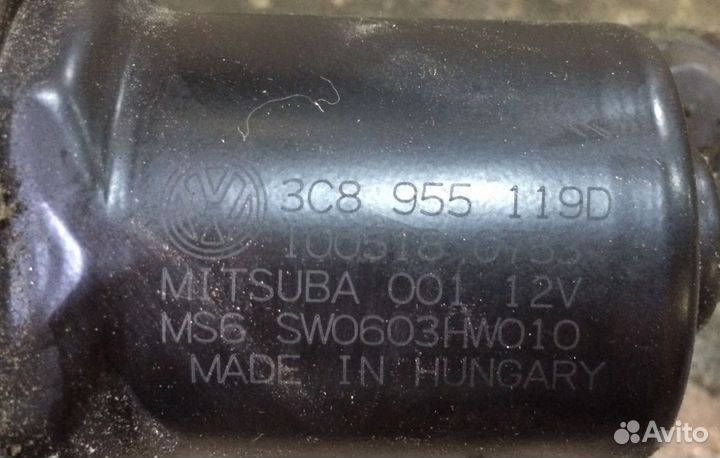 Трапеция стеклоочистителей VW Passat CC 2008-2013