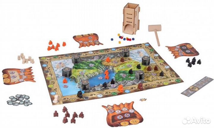 Царство Троллей (Молот Троллей). Настольная игра