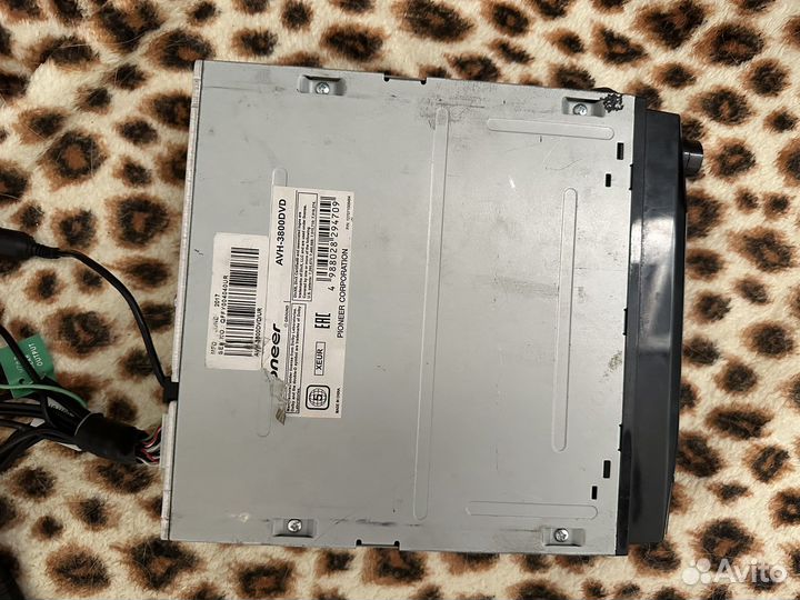 Магнитола pioneer AVH-3800DVD