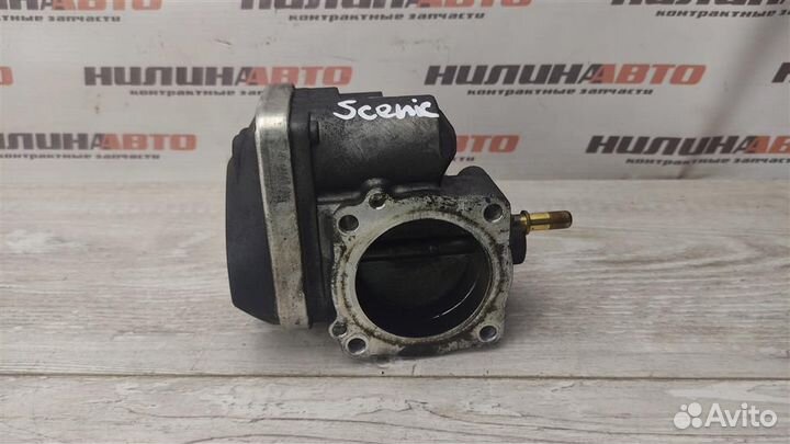 Заслонка дроссельная Рено Сценик 2 Меган2 флюенс