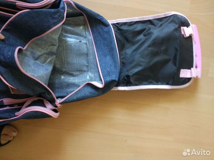 Чемодан рюкзак на колесах детский