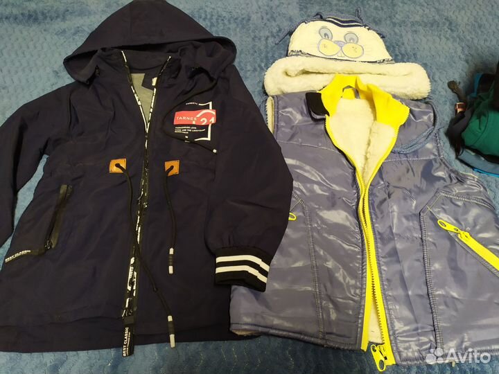 Вещи пакетом мальчику 122-130