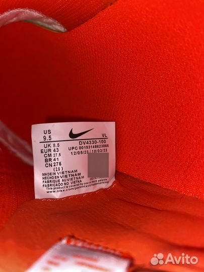 Футбольные бутсы nike tiempo US 9,5(27,5см)