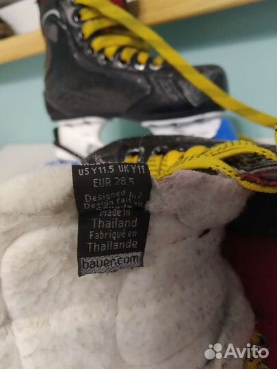 Детская хоккейная форма + детские коньки