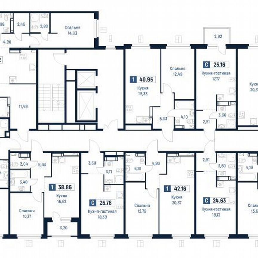 1-к. квартира, 37,3 м², 9/18 эт.