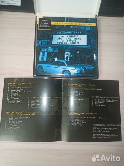 Jimi Hendrix лимитированное издание (6 CD)