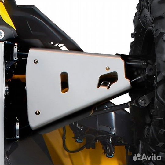 Защита передних А-образных рычагов алюминиевая Mav