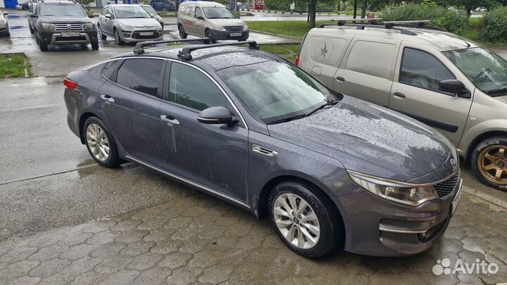 Багажник на крышу для Kia Optima, Черные City