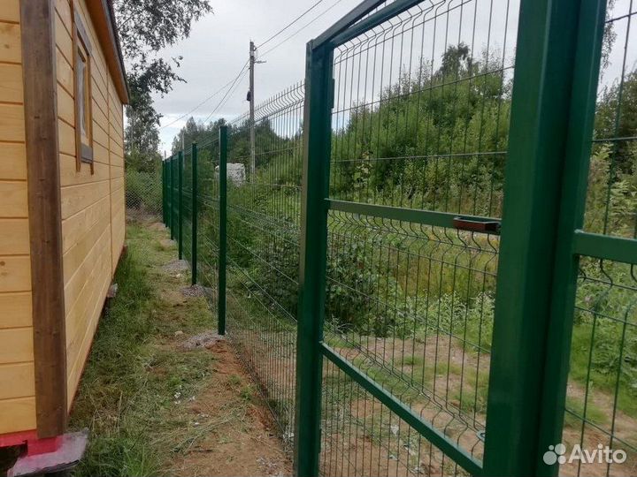 Забор для дачи Штакетник