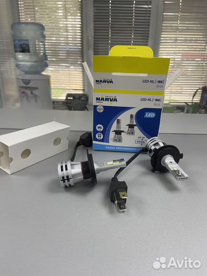 Лампы комплект сведодиодные с охлаждением H4