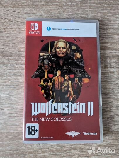 Wolfenstein 2 the new colossus Nintendo switch