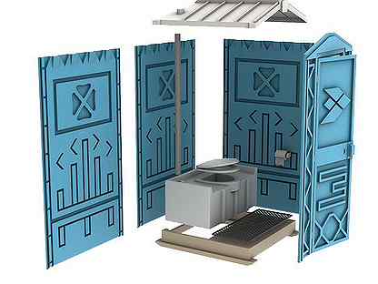 Биотуалеты, туалетные кабины с доставкой