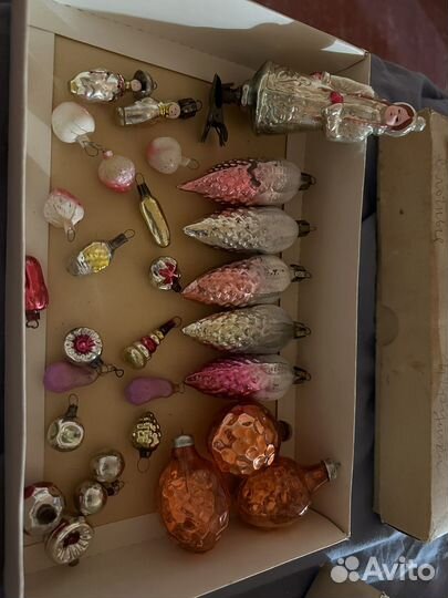 Советские елочные игрушки