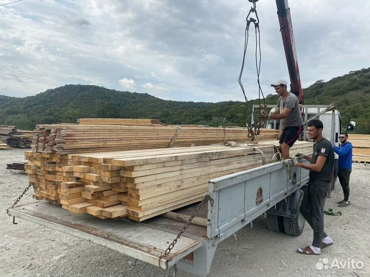 Доска обрезная 50х150х6000