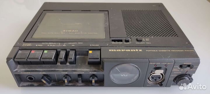 Marantz pmd222 портативный кассетный магнитофон