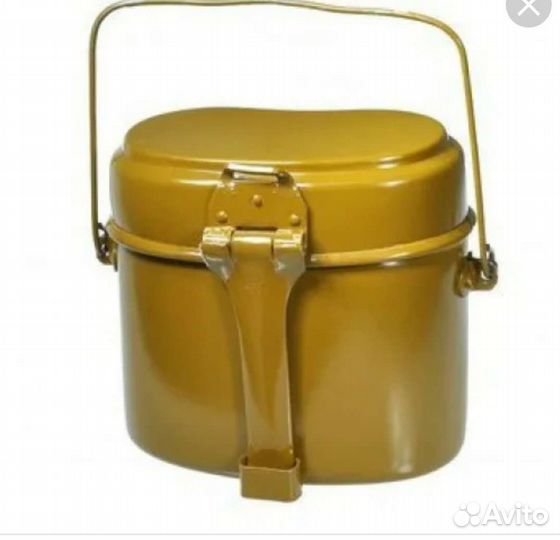 Котелок СССР армейский солдатский СССР походный