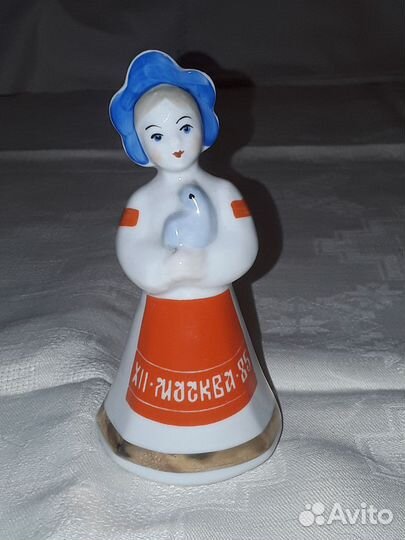 Статуэтка Дулево Катюша СССР винтаж