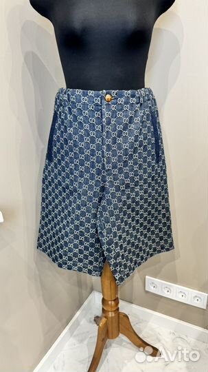Шорты из жаккарда gucci 46