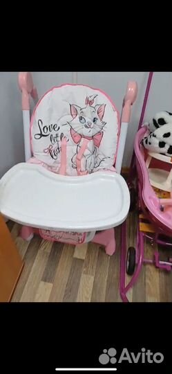 Стульчик для кормления polini kids