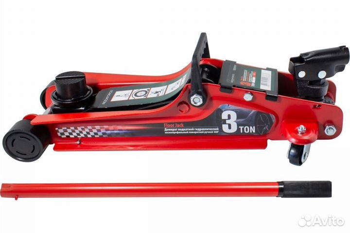 Домкрат подкатной усиленный 3 т