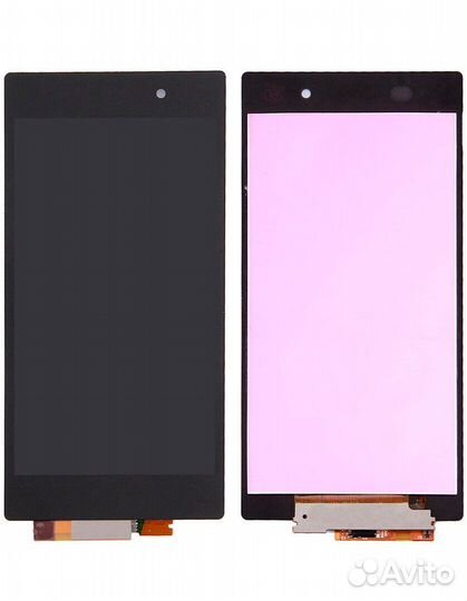 Дисплей для Sony Xperia Z1 C6903 тачскрин черный O