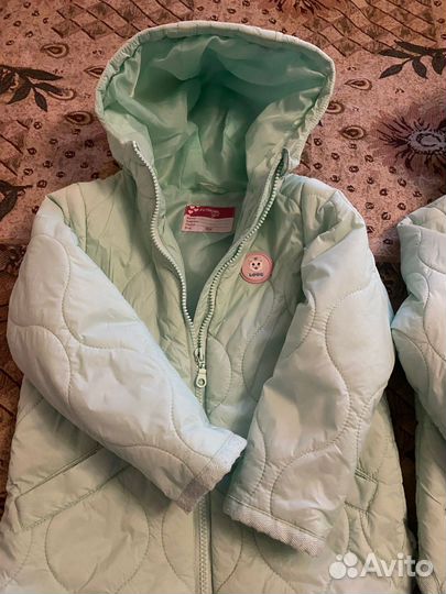 Куртка утепленная для девочки 104