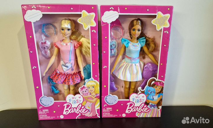 Кукла Mattel My First Barbie Моя первая Барби