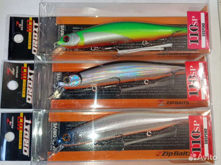 Воблеры zip baits orbit 110sp