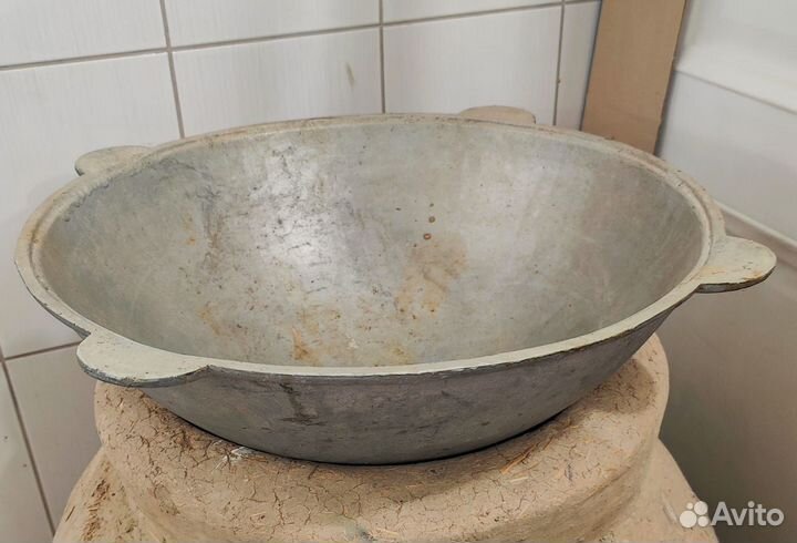 Казан алюминиевый СССР большой 22,5л