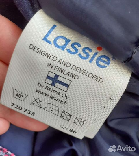 Комбинезон Lassie 86-92 для дев. деми- тёплая зима