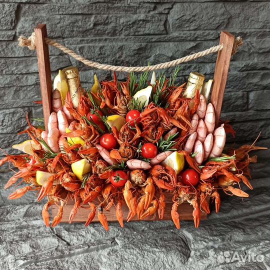 Букеты из раков