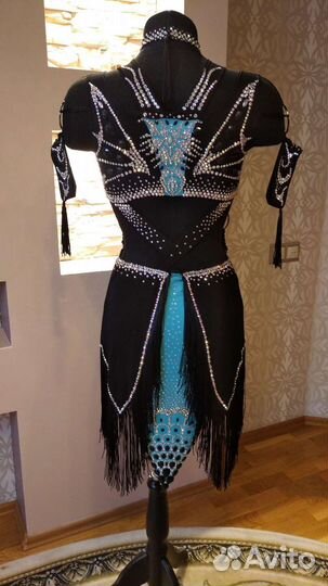Платье для бальных танцев латина ю2