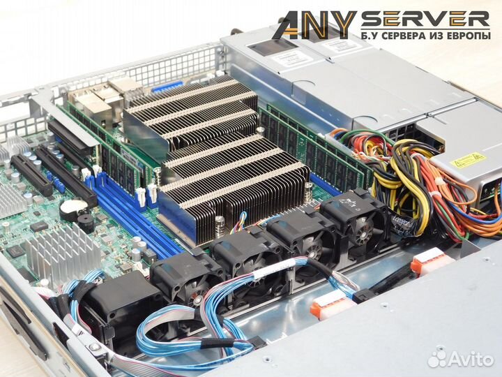 Сервер Supermicro 1028R 2x E5-2680v4 128Gb 8SFF