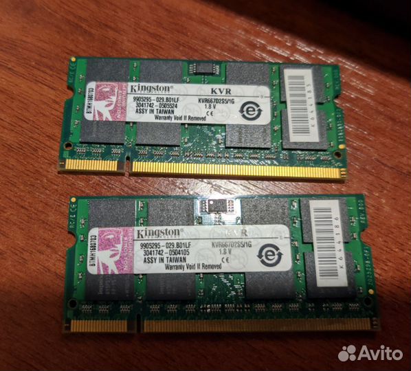 DDR2 DDR3 память для ноутбука