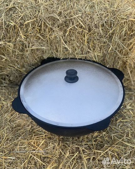 Казан чугунный 12 литров