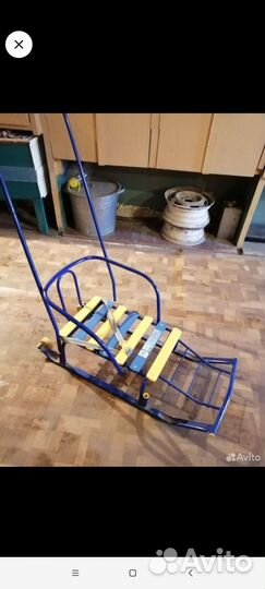 Коляска санки