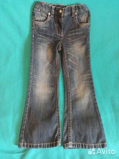 Джинсы для девочки 116р