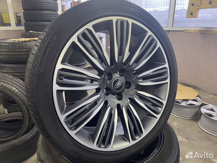 Оригинальные колеса на Range Rover Sport R22